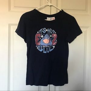 Disney Eeyore It not  EZ being blue shirt